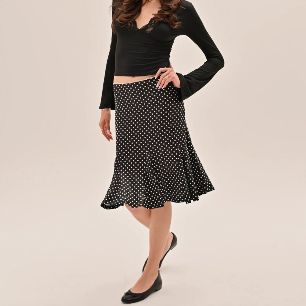 Zeia midi skirt - polka dots